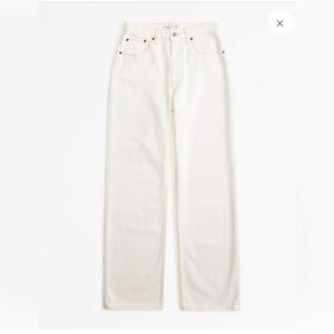 Abercrombie “high rise loose” jeans